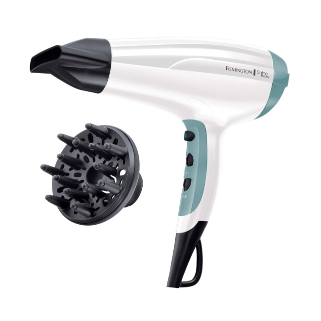 Remington Shine Therapy Hair Dryer | White | D5216