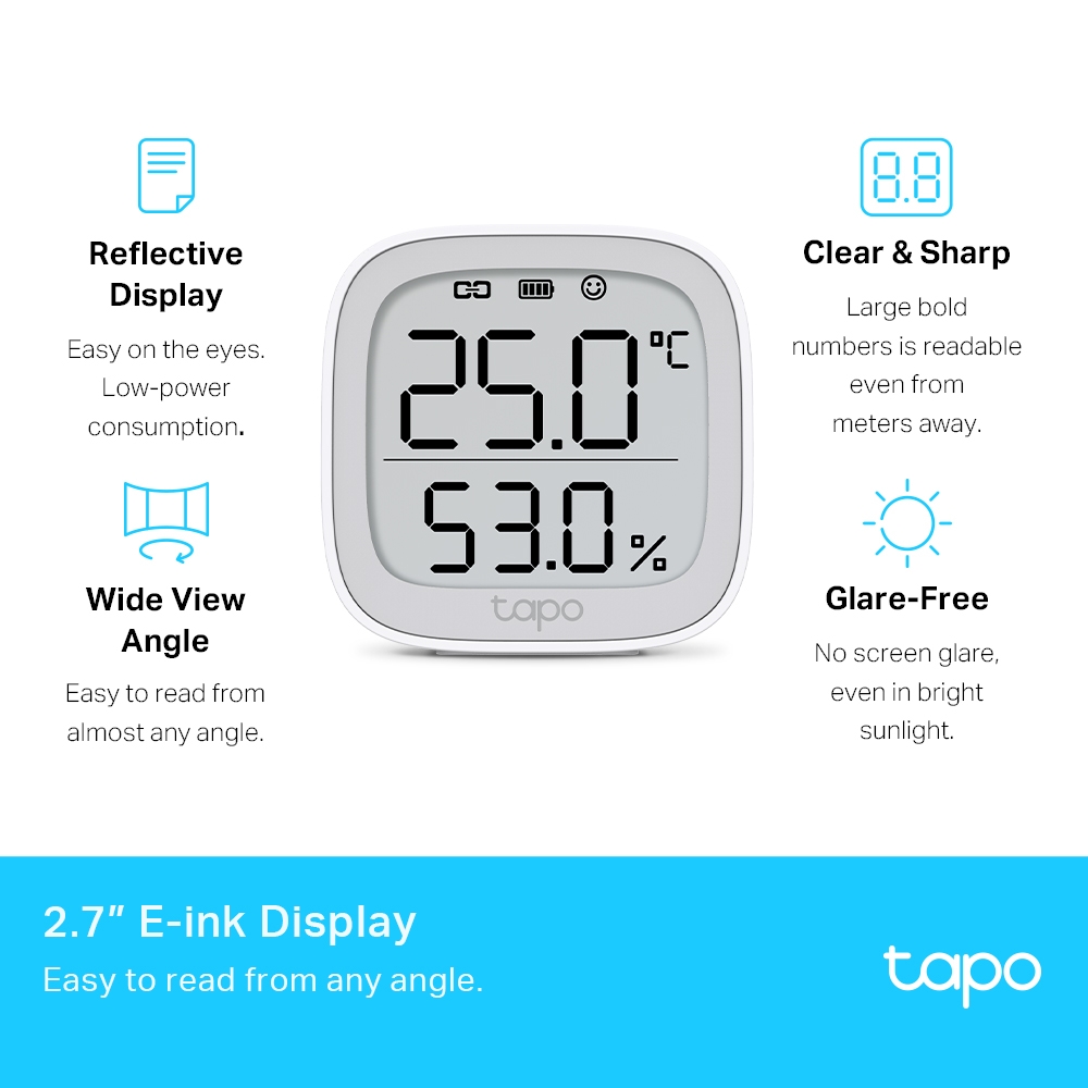 Tapo Smart Temperature & Humidity Sensor | TAPO-T315 - Image 3