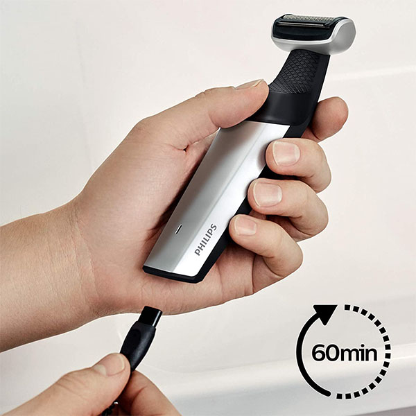 Philips Series 5000 Showerproof Body Groomer with Back Attachment and Skin Comfort System | BG5020/13 - Image 5 Philips Series 5000 Showerproof Body Groomer with Back Attachment and Skin Comfort System | BG5020/13 - Image 5