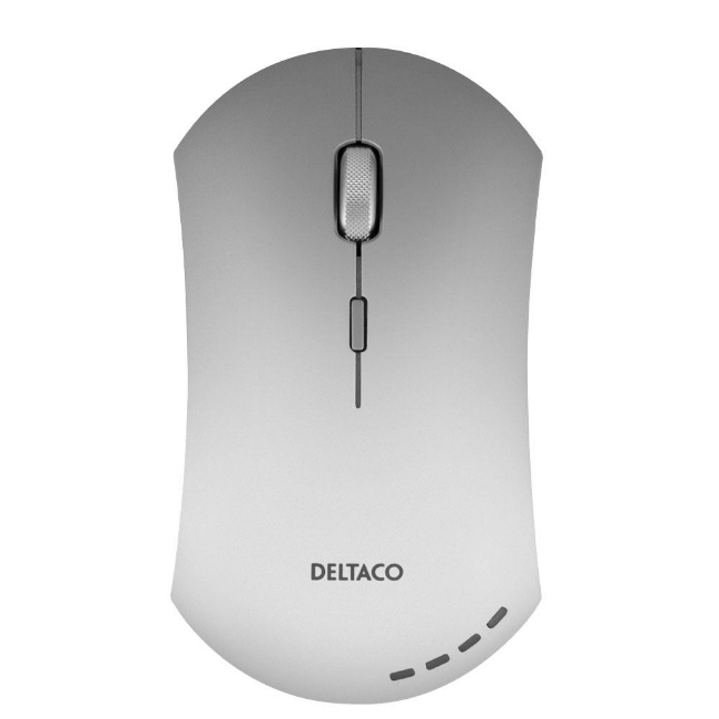 Deltaco Rechargeable Wireless Aluminium Mouse | MS800 - Image 3 Deltaco Rechargeable Wireless Aluminium Mouse | MS800 - Image 3