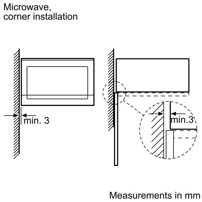Bosch Built-in 38cm Microwave Oven BFL553MS0B - Image 7