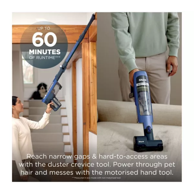 Shark PowerDetect Speed Luxe Collection Clean & Empty Cordless Vacuum - Ultramarine | IA3241UKT - Image 10
