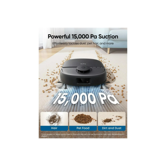 Eufy Omni C28a Robot Vac With Accessory - Black | T211AV10 - Image 5