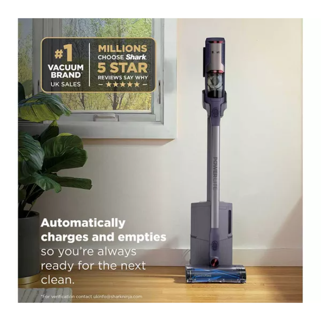 Shark PowerLite Clean & Empty Pet Cordless Vacuum – Purple | BU3621UKT - Image 7