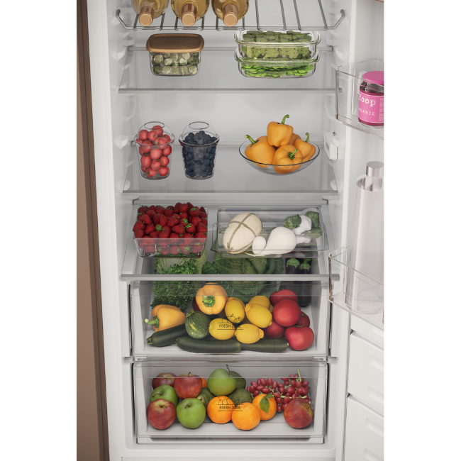 Hotpoint Integrated Fridge With Ice Box - White | HTSD184011A1 - Image 6 Hotpoint Integrated Fridge With Ice Box - White | HTSD184011A1 - Image 6