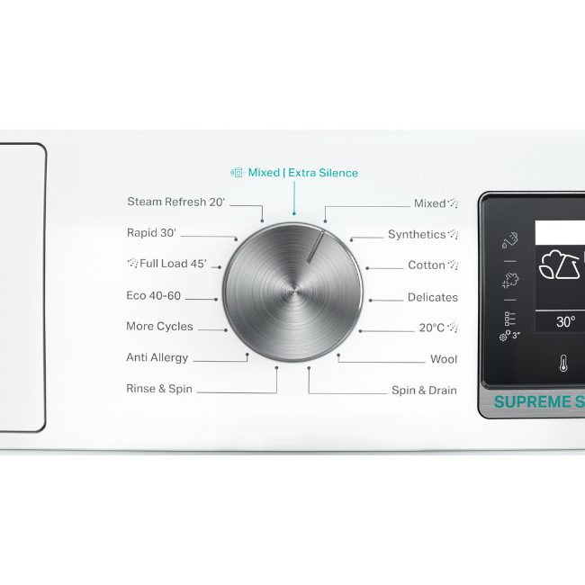 Whirlpool 9KG 1350 Spin 6th Sense Washing Machine - White | W8 W946WR UK - Image 3