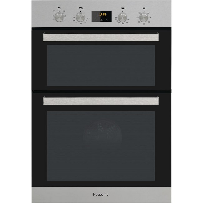 Hotpoint Built-In Double Oven Electric - Inox | DKD3 841 IX Hotpoint Built-In Double Oven Electric - Inox | DKD3 841 IX