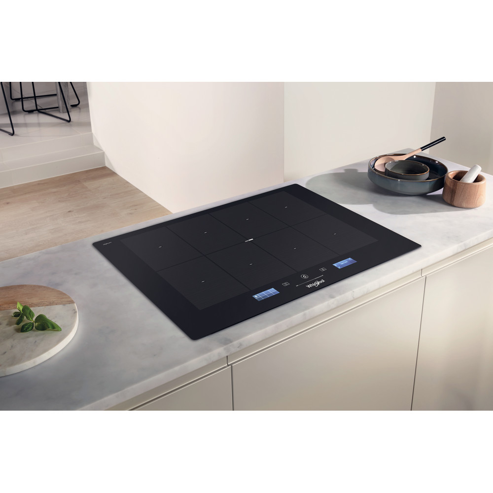 Whirlpool 77cm Induction Glass-Ceramic Hob - Black | SMP778CNE-IXL - Image 7 Whirlpool 77cm Induction Glass-Ceramic Hob - Black | SMP778CNE-IXL - Image 7