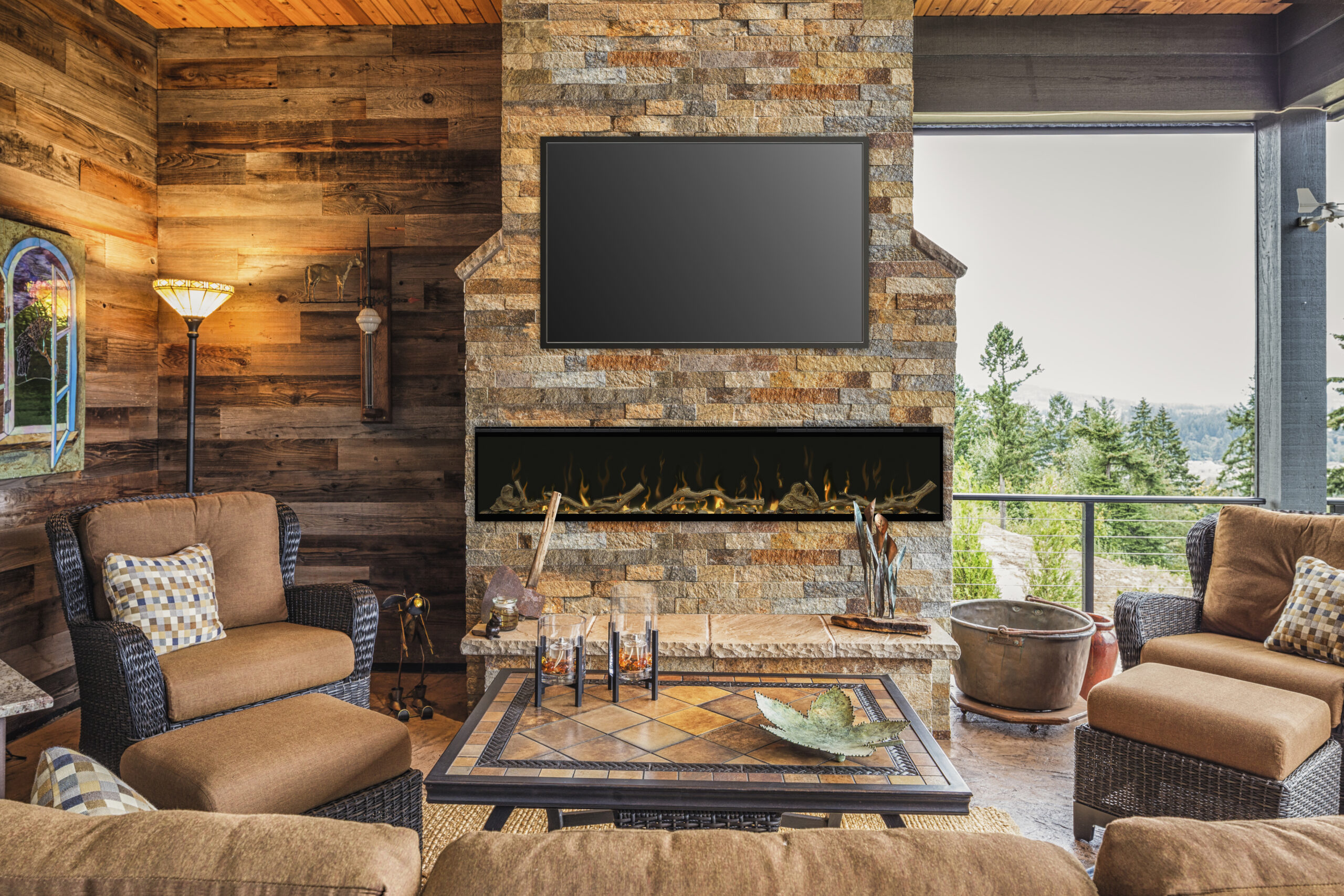 Dimplex Driftwood/River Rock Fuel Bed Accessory for Prism/Ignite Models - 74 Ignite | LF74DWS Dimplex Driftwood/River Rock Fuel Bed Accessory for Prism/Ignite Models - 74 Ignite | LF74DWS