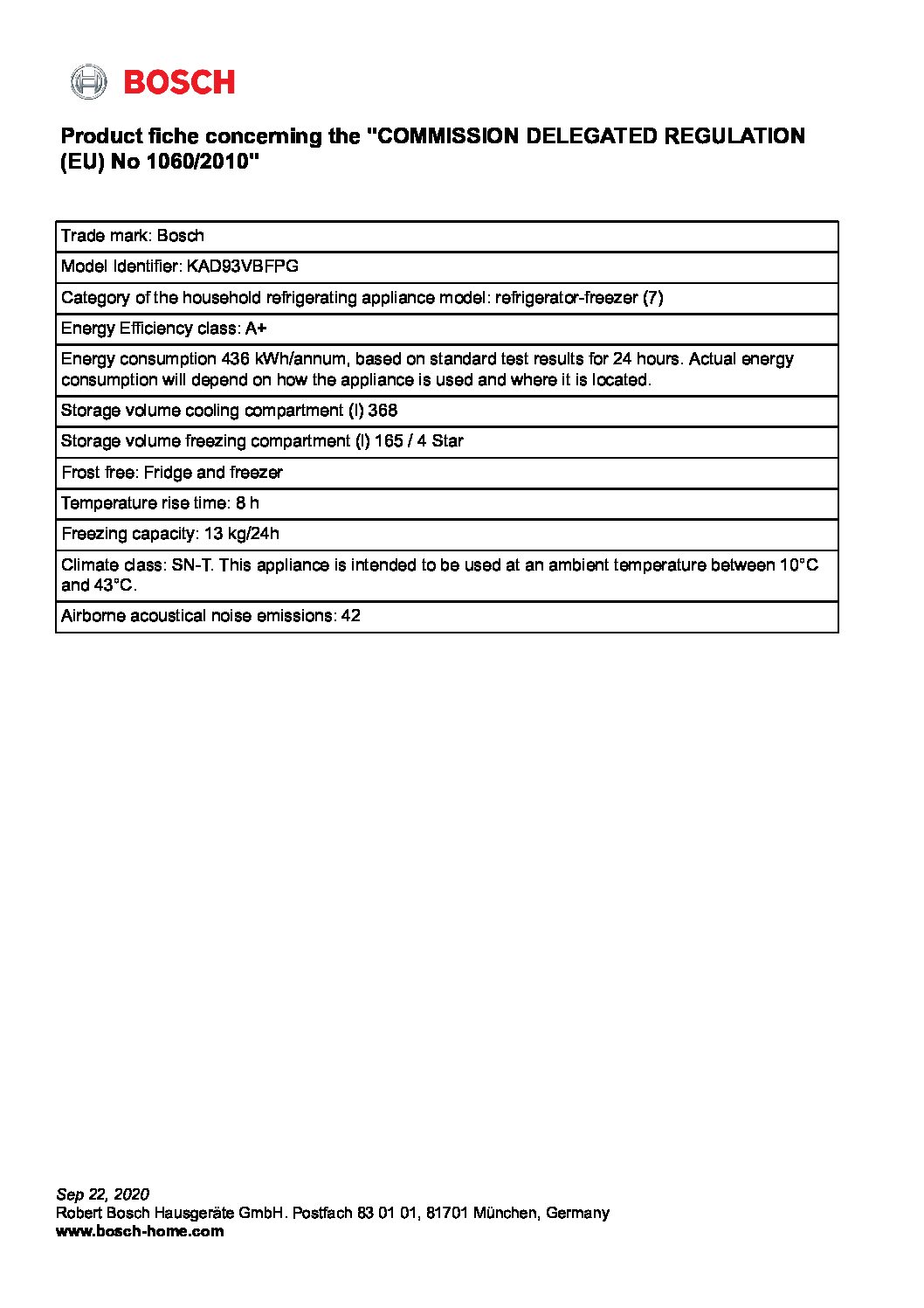 Find Your Bosch Refrigerator Serial Number Bosch, 58 OFF