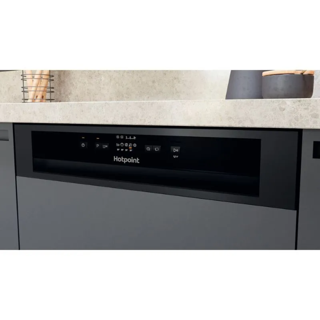 Hotpoint Dishwasher  Semi-Integrated - Black | H3BL626BUK - Image 5