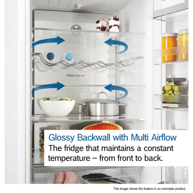 Bosch Series 4 Free-Standing Fridge-Freezer - Stainless Steel | KGN392LBFG - Image 12