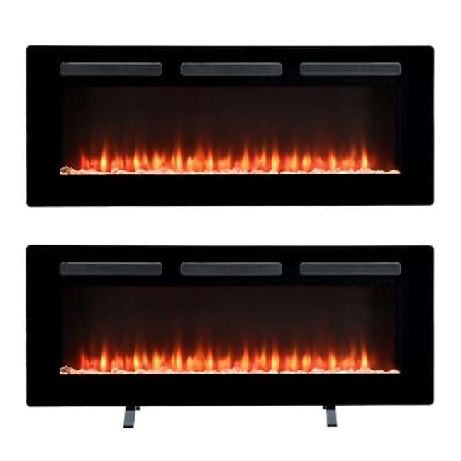 Dimplex Sierra 48" Wall Mounted/Freestanding Electric Fire | 2kw | DVF1200-UK - Image 5