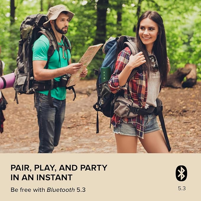 Creative Muvo Go Waterproof Bluetooth Speaker - Black | 51MF8405AA000 - Image 4