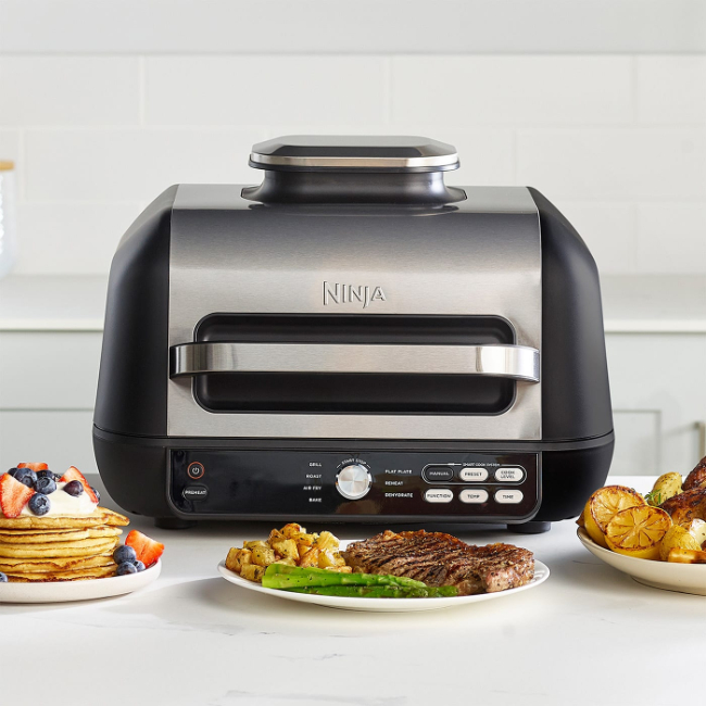 Ninja Foodi Max Pro Health Grill, Flat Plate & Air Fryer | AG651UK - Image 4