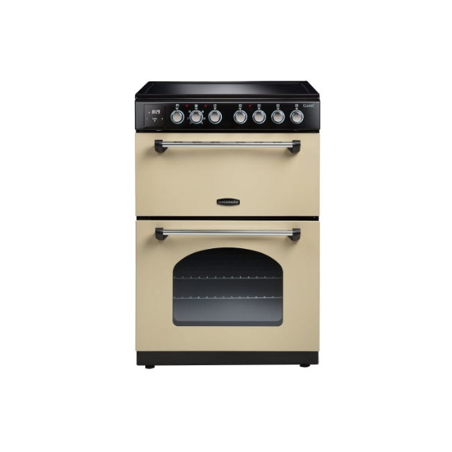 Rangemaster Classic 60cm Induction Cooker Cream & Chrome | CLA60EICR/C Rangemaster Classic 60cm Induction Cooker Cream & Chrome | CLA60EICR/C