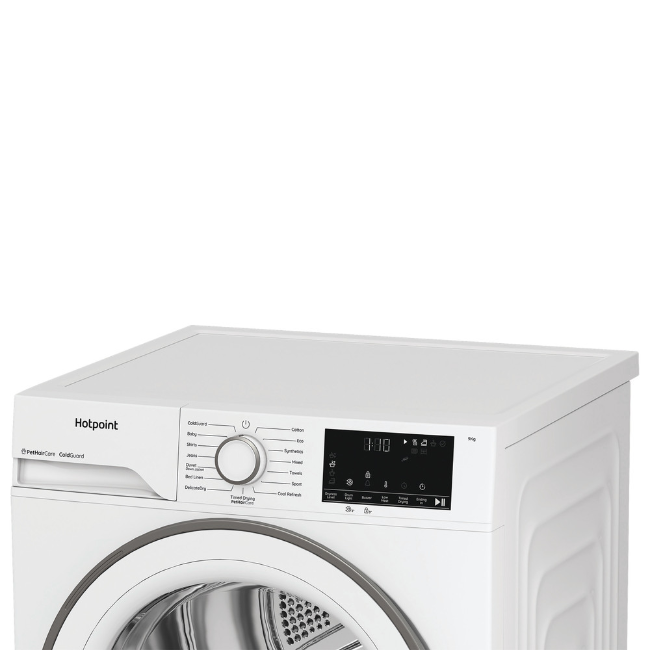 Hotpoint Heat Pump Tumble Dryer - White | HHDD90WWIRE - Image 6