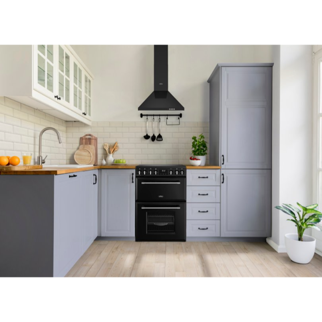 Belling 60cm Farmhouse Style Cooker - Black | FH60EBLK - Image 9