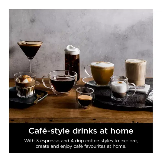 Ninja Luxe Café Premier Espresso Machine | Black & Stainless Steel | ES601UK - Image 6