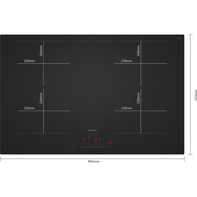 Siemens IQ700 Induction Hob 80cm - Black | EX81AHYC1E - Image 14