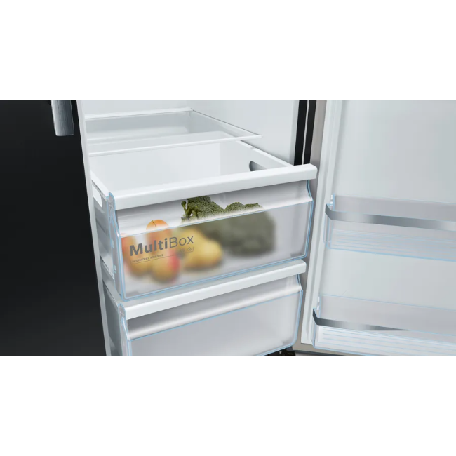 Bosch Series 6 American Side by Side Fridge Freezer - Black | KAD93ABEP - Image 6
