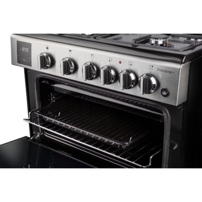 Rangemaster Professional+ 60cm Gas Cooker - Stainless Steel | PROPL60NGFSS/C - Image 3
