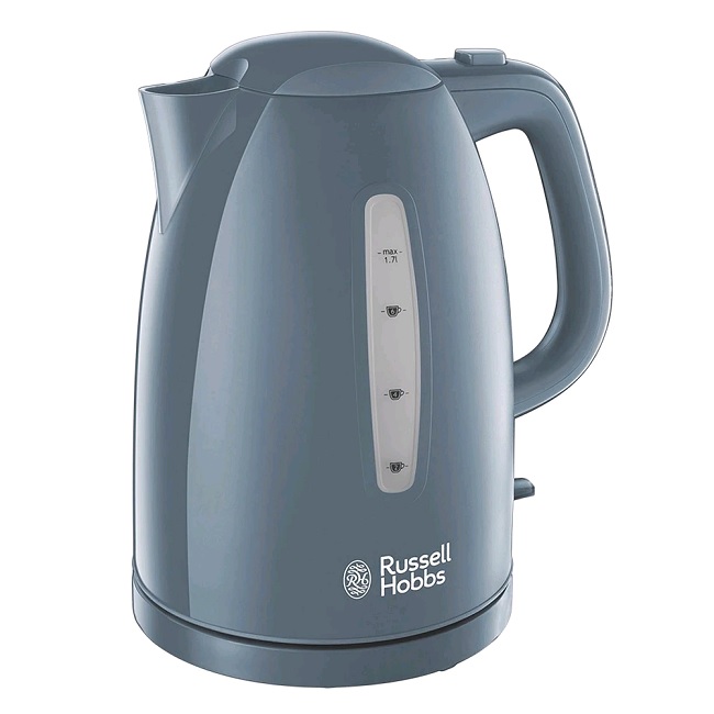 Russell Hobbs Textures Grey Kettle 21274 Russell Hobbs Textures Grey Kettle 21274