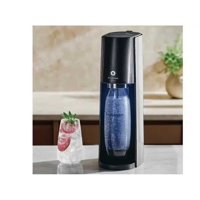 Sodastream E-Terra Sodamaker Starter Pack | Black | 1012911441 - Image 6 Sodastream E-Terra Sodamaker Starter Pack | Black | 1012911441 - Image 6