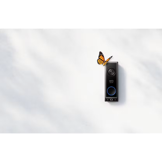 Eufy E340 Video Doorbell and Chime - Black/White | E8214311 - Image 2