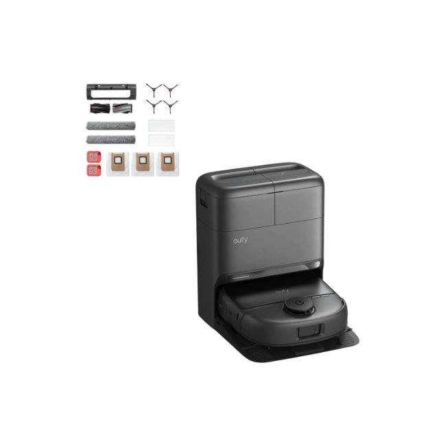 Eufy Omni C28a Robot Vac With Accessory - Black | T211AV10 - Image 3