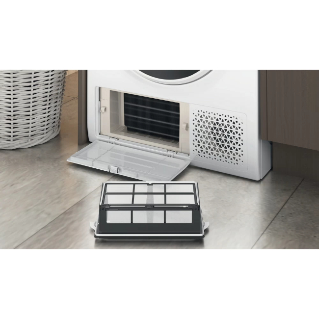 Hotpoint 8kg Heat Pump Condenser Tumble Dryer - White | NT M10 81WK UK - Image 4