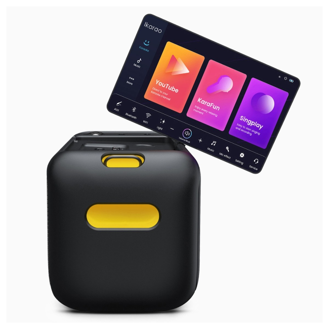 Ikarao Break X1 Smart Karaoke Machine - Black | BREAKX1 - Image 2