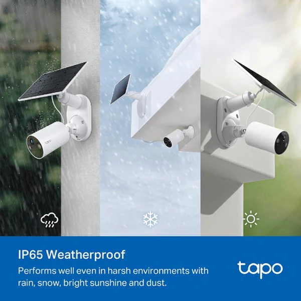 Tapo 2K Solar-Powered Security Camera with Kit | TAPO-C410KIT - Image 3