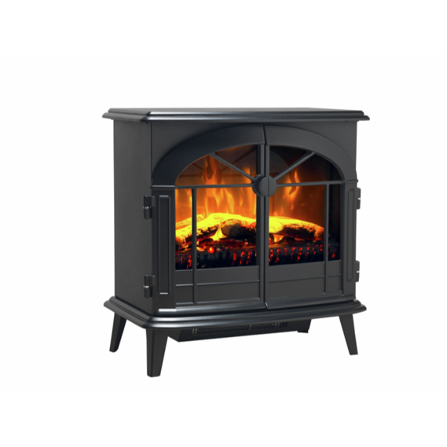 Dimplex Leckford Electric Stove | Matt Black | LEC20 - Image 2