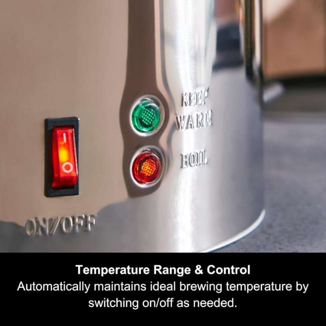 Morphy Richards 20L Stainless Steel Tea Urn | 140001 - Image 6