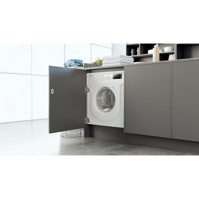 Hotpoint 7KG 1400 Spin Built-in Washing Machine | BI WMHG 71483 UK N - Image 2