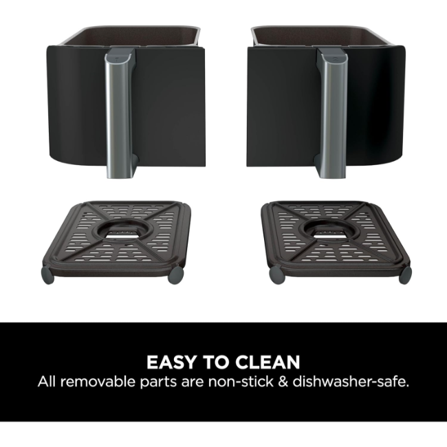 Ninja Foodi 4-in-1 Dual Zone Air Fryer 7.6L | AF200UK - Image 8