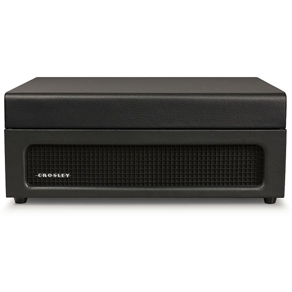 Crosley Voyager Portable Turntable with Bluetooth Receiver & Speakers - Black | CR8017B-BK - Image 3 Crosley Voyager Portable Turntable with Bluetooth Receiver & Speakers - Black | CR8017B-BK - Image 3