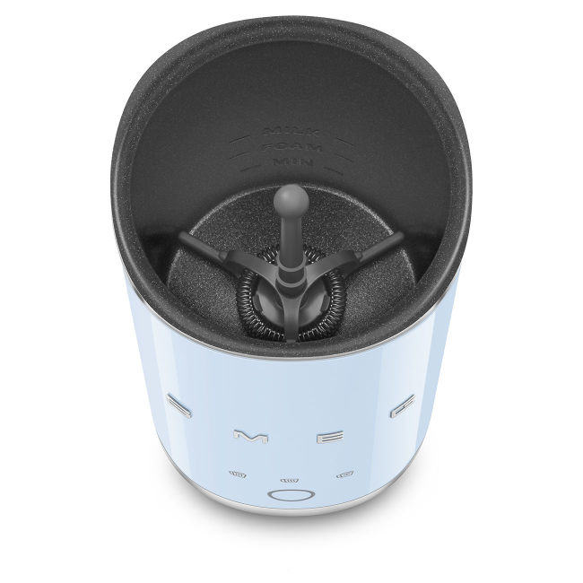 Smeg Mini Milk Frother | Pastel Blue | MFF02PBUK - Image 4