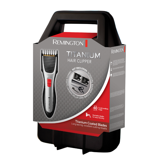 Remington Titanium Hair Clippers Model | HC340 Remington Titanium Hair Clippers Model | HC340