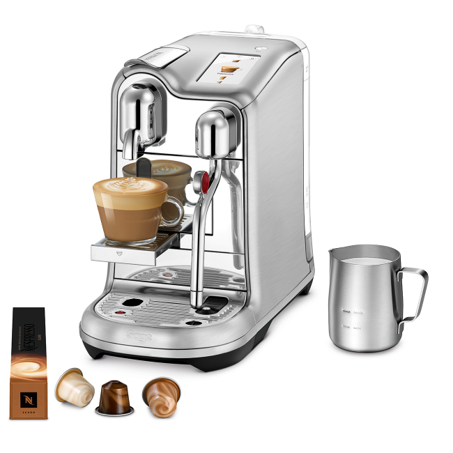 Sage Nespresso Creatista Pro - Brushed Steel | SNE900BSS4GUK1 - Image 2