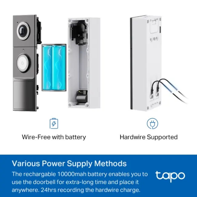 Tapo D235 Video Doorbell Camera | TAPOD235 - Image 3