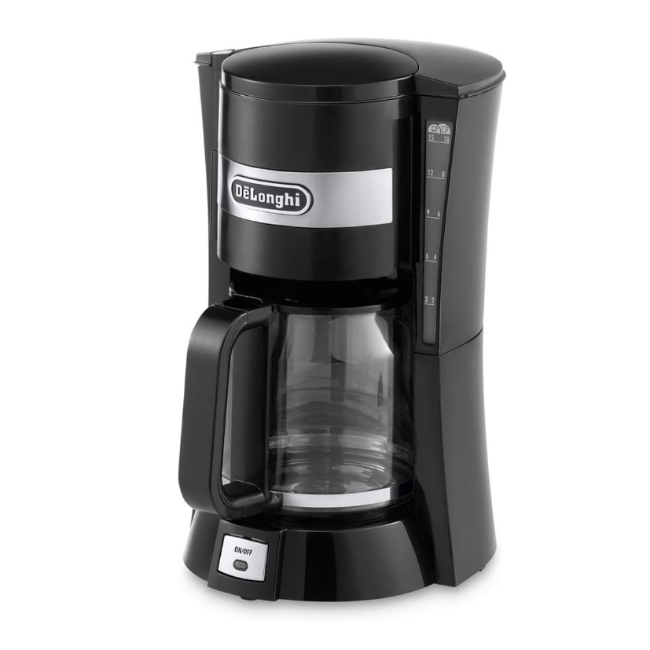 Delonghi Filter Coffee Machine | 1.25l | Black | ICM15210.1 - Image 2