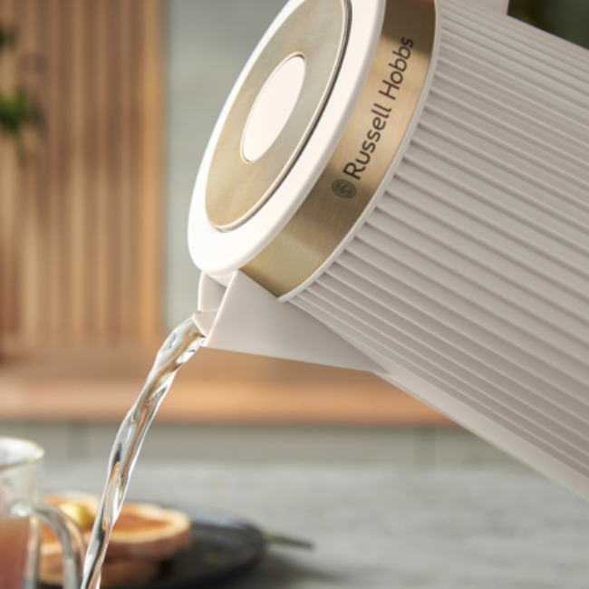 Russell Hobbs Bronte Kettle 1.7 Litres | Stone | 26751 - Image 4