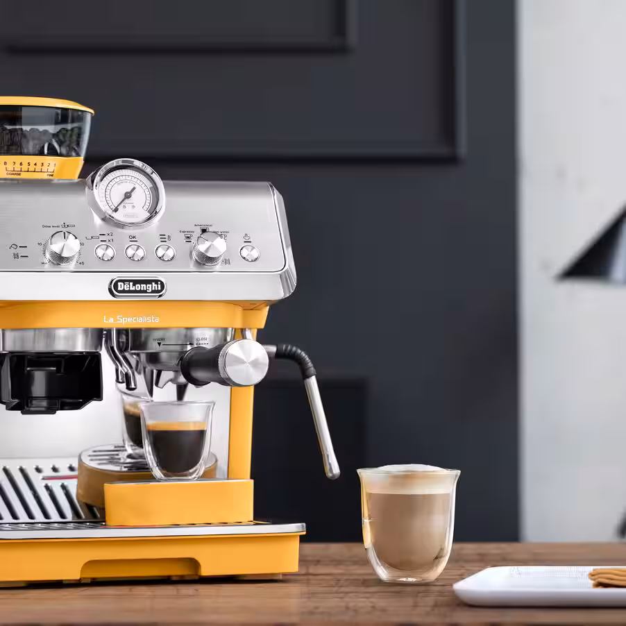 Delonghi La Specialista Bean To Cup Coffee Machine | Yellow | EC9155.YE - Image 5