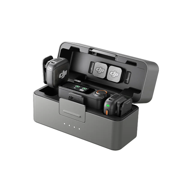 Dji Mic 3 2 TX +1 RX + Charging Case - Black & Grey | CPRN.00000480.01