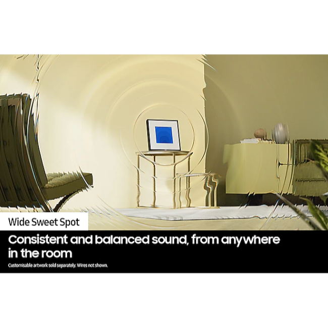 Samsung Smart Speaker Frame - Black | HW-LS60D-XU - Image 5