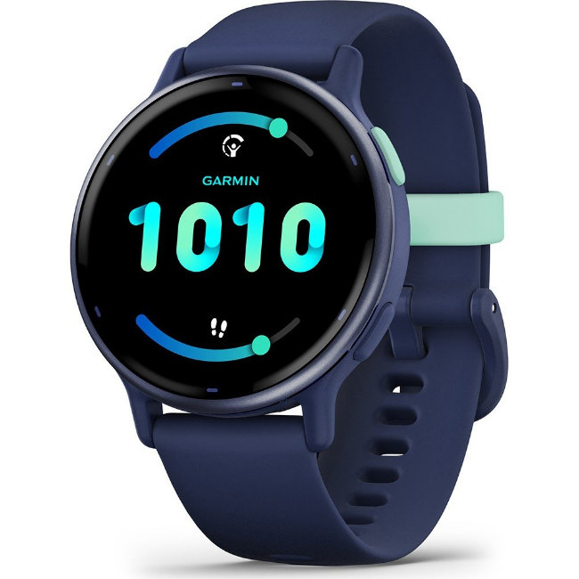 Garmin Vivoactive 5 Smartwatch - Metallic Navy | 010-02862-12 Garmin Vivoactive 5 Smartwatch - Metallic Navy | 010-02862-12