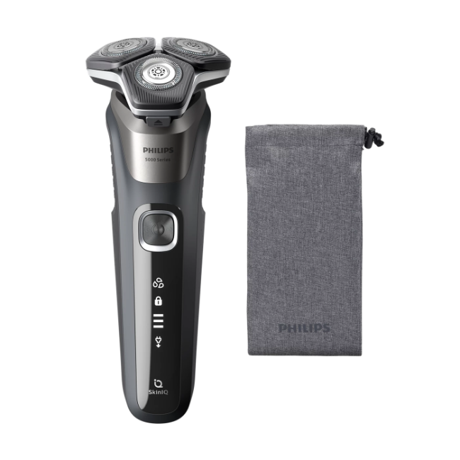Philips Wet & Dry Electric Shaver Series 5000 - Carbon Grey | S5887-10 Philips Wet & Dry Electric Shaver Series 5000 - Carbon Grey | S5887-10