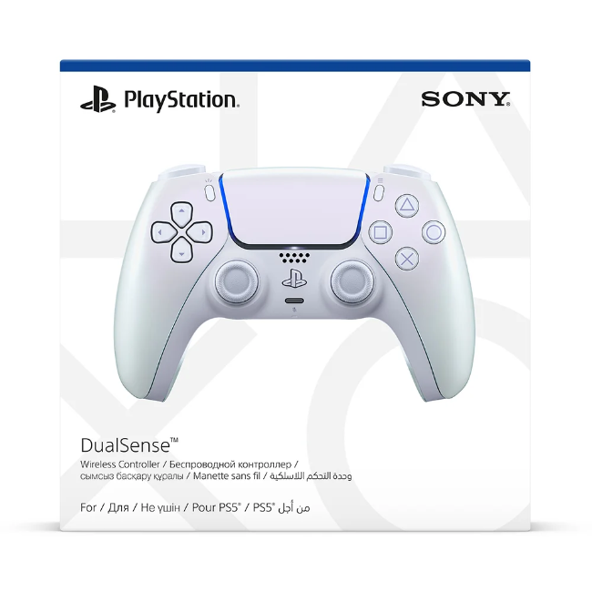 PlayStation PS5 DualSense® Wireless Controller - Chroma Pearl | 9023715 - Image 4